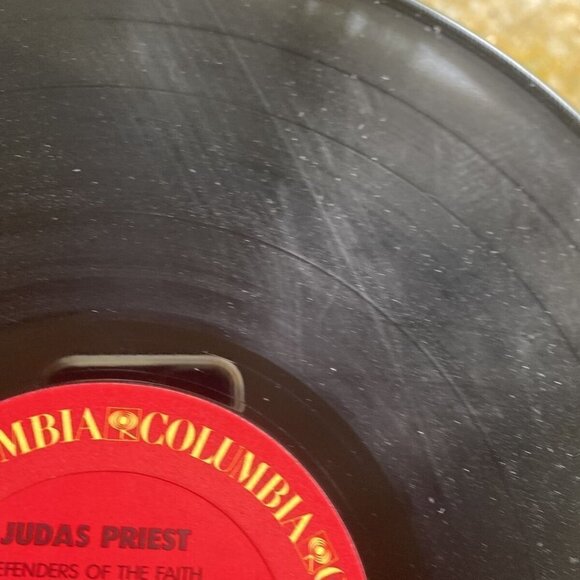 Judas PRIEST Defenders of the Faith 1984 1st Press US LP Vinyl Record Album LP - Picture 8 of 8